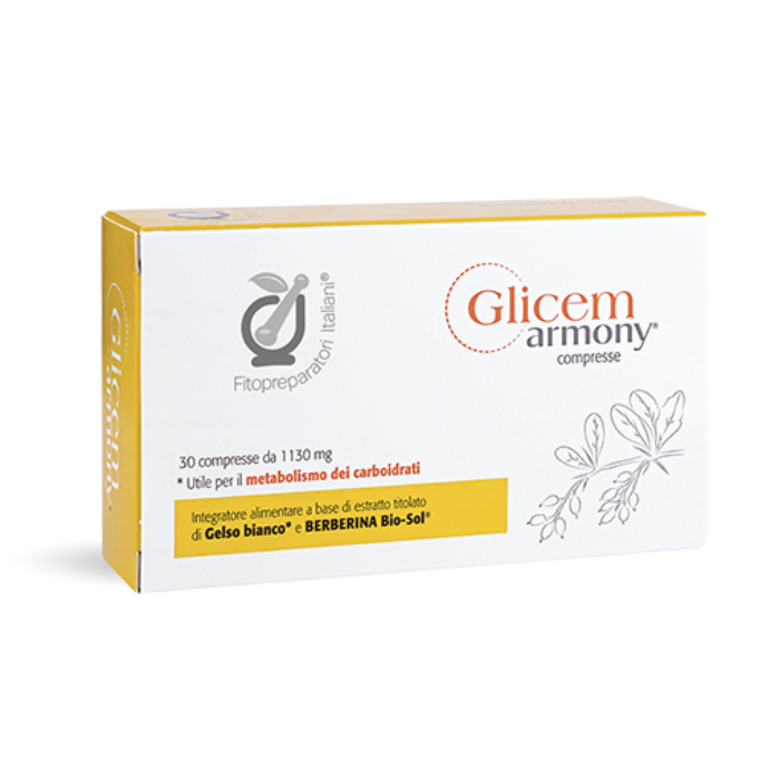 Fitopreparatori Italiani Glicem Armony 30 Compresse