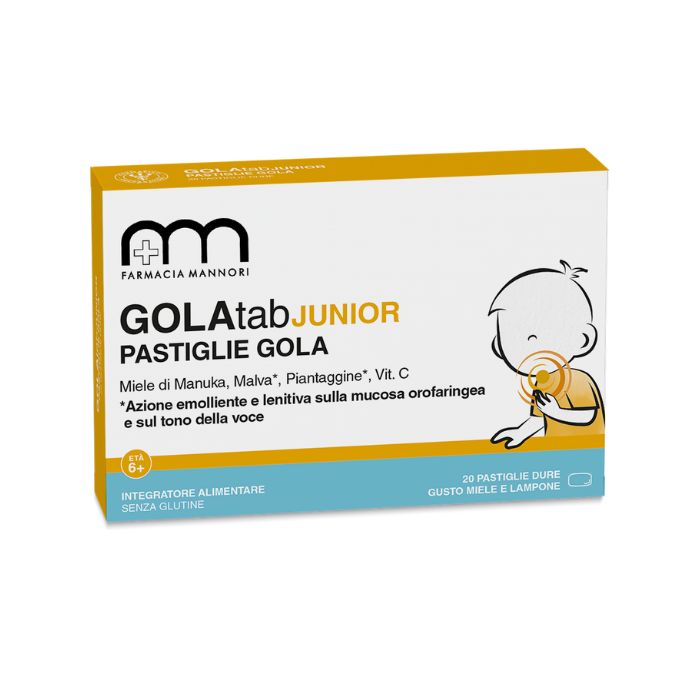 Golatab Junior 20 Pastiglie per Gola, Farmacisti Preparatori