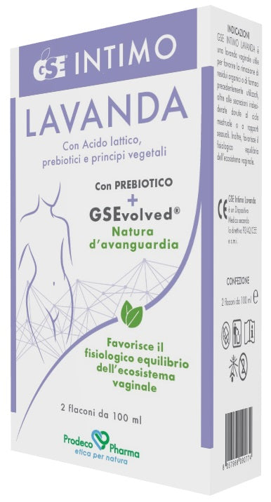 Gse Intimo Lavanda 2 Flaconi Monodose da 100ml