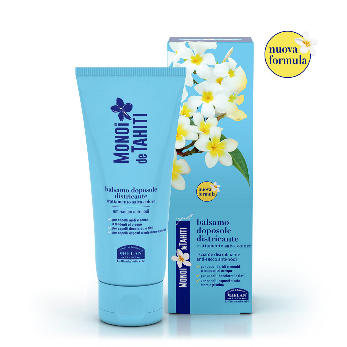 monoi de thaiti balsamo capelli doposole districante