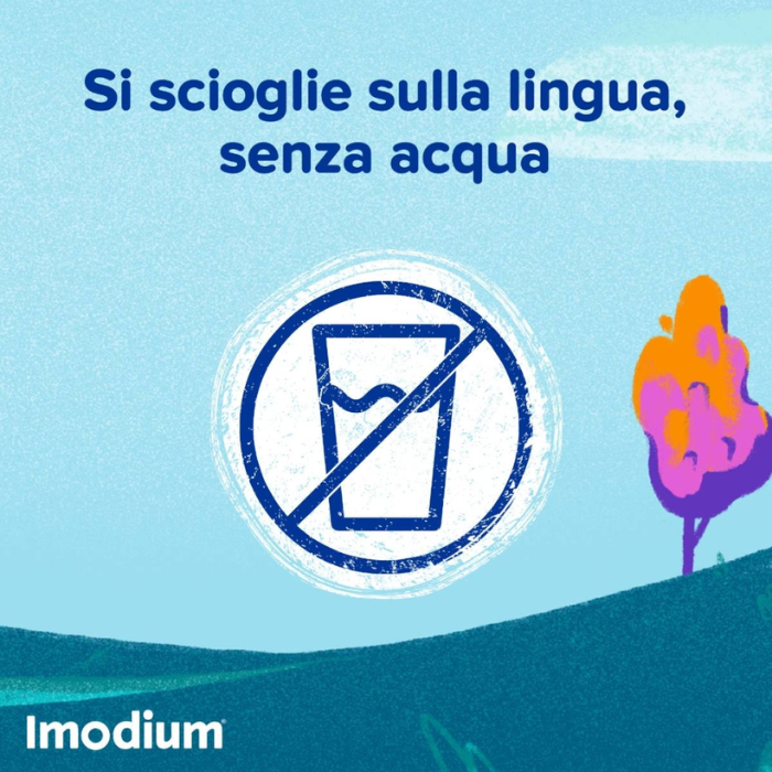 Imodium Diarrea Acuta 12 Compresse Orosolubili