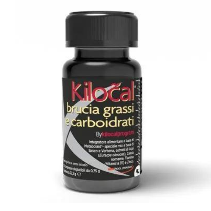 Kilocal Brucia Grassi e Carboidrati 30 Compresse
