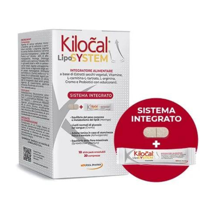 Kilocal Lipo System 20 Compresse + 10 Stick