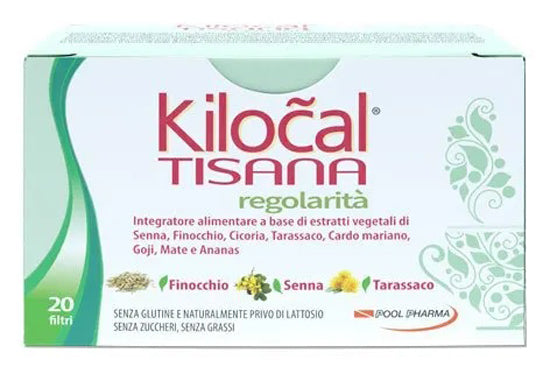 Kilocal Tisana Regolarità 20 Filtri