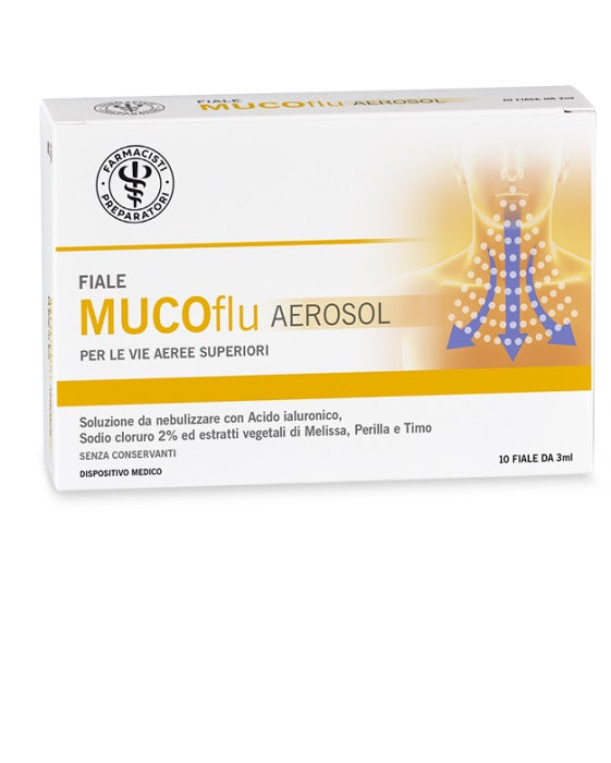 Mucoflu Aerosol Farmacisti Preparatori 10 Fiale