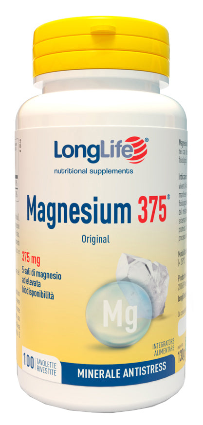 Longlife Magnesium 375 100 Tavolette