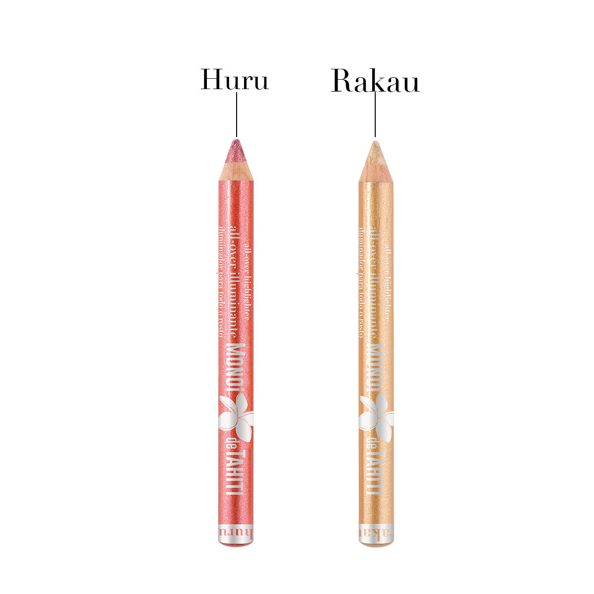 Monoi de tahiti Matita occhi illuminante All Over Red - colore Huru/Rosato