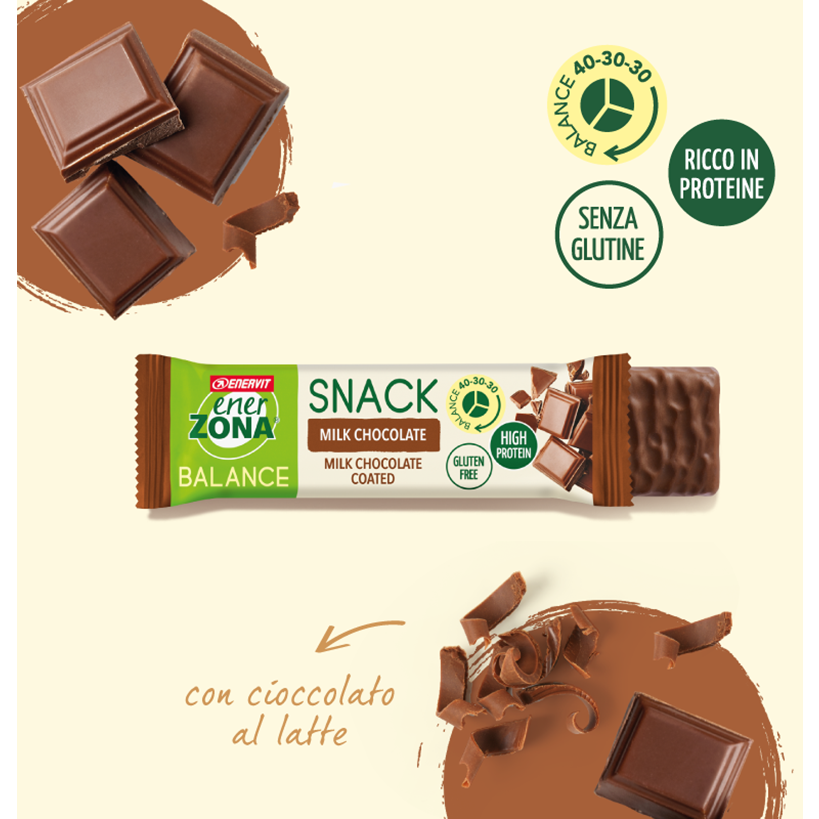 enerzona barretta milk chocolate