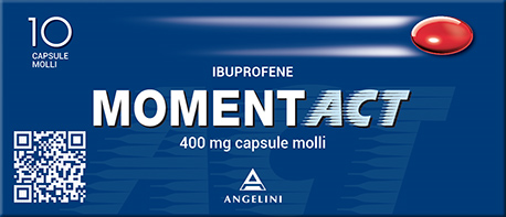 momentact 400mg 10 capsule molli