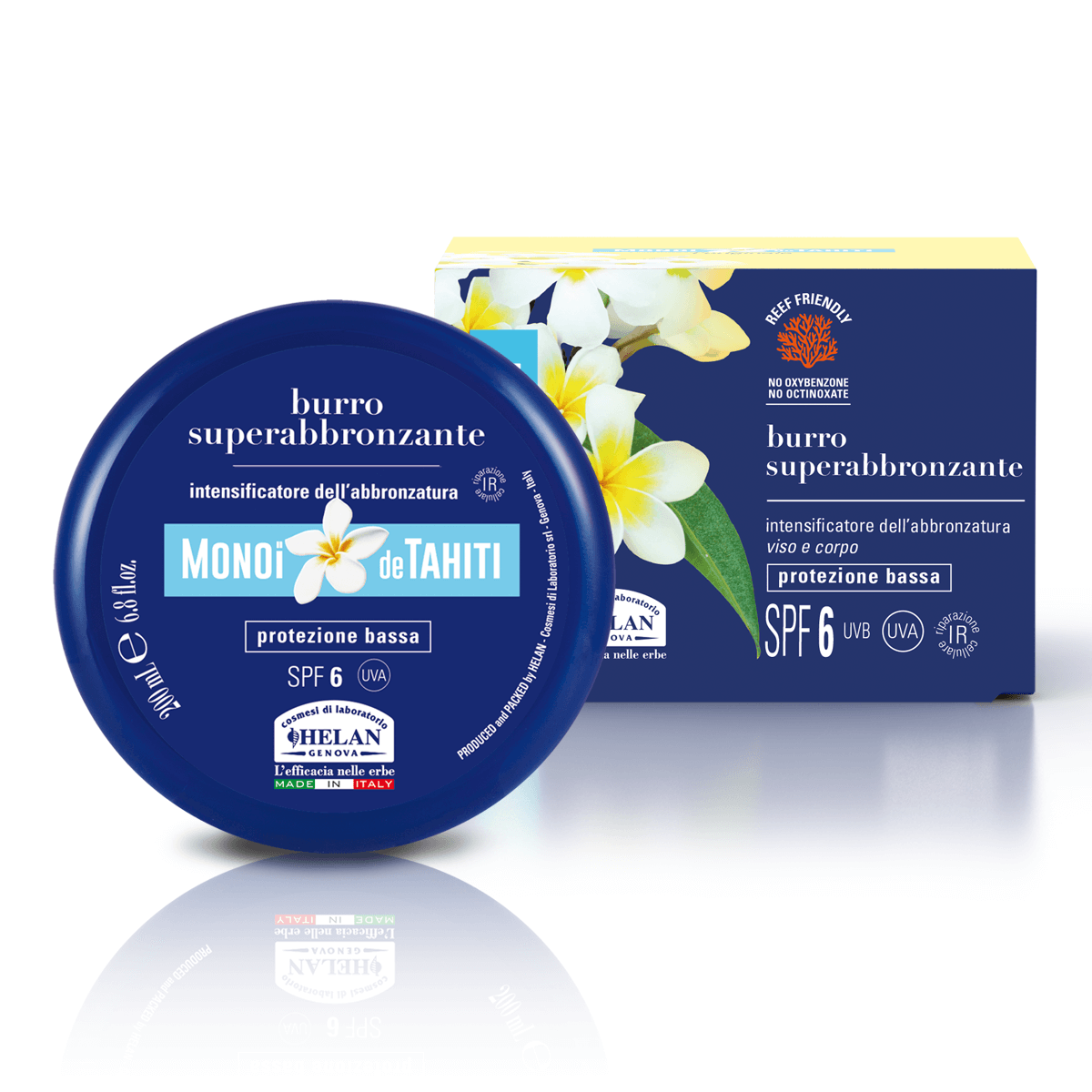 burro superabbronzante spf6+