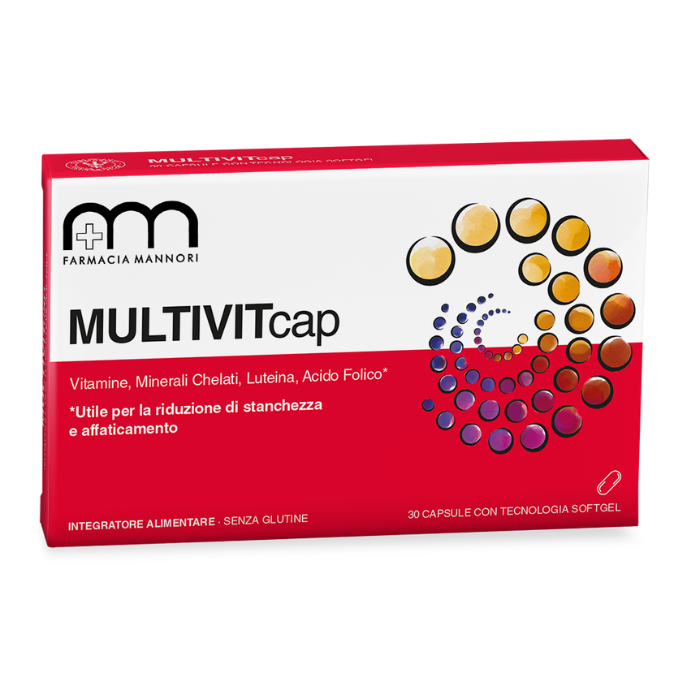 MultivitCap Farmacisti Preparatori Multivitaminico 30 Capsule