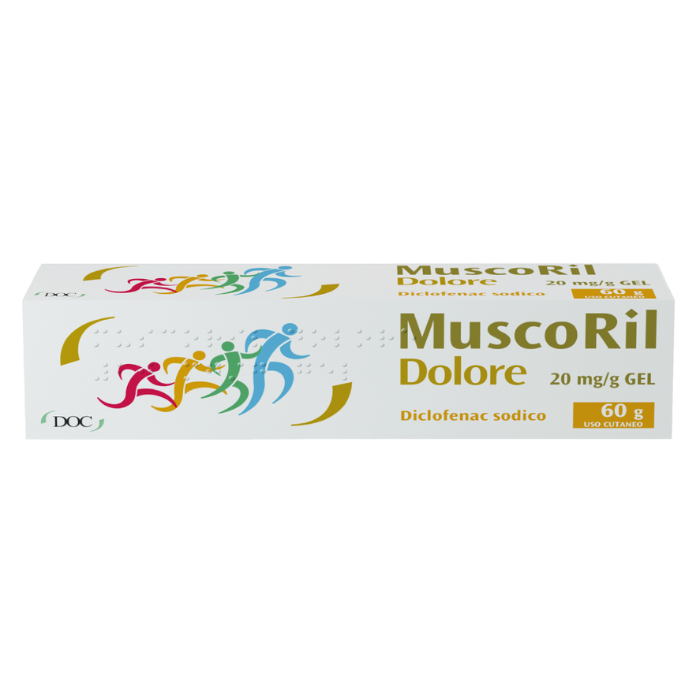Muscoril Dolore Gel 100g, Diclofenac Dietilammina 20mg/g