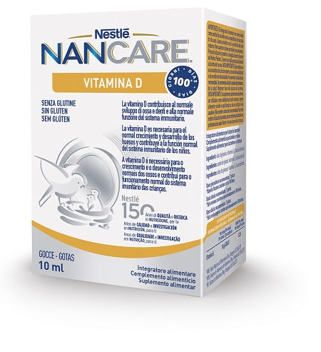 Nancare Vitamina D Gocce 10ml