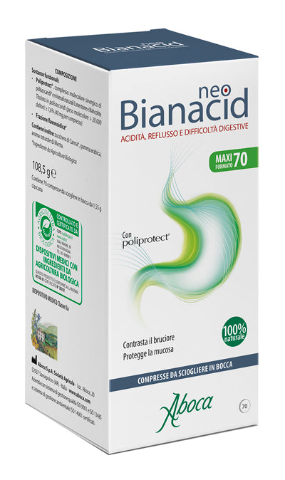 Aboca Neobianacid 70 Compresse Masticabili