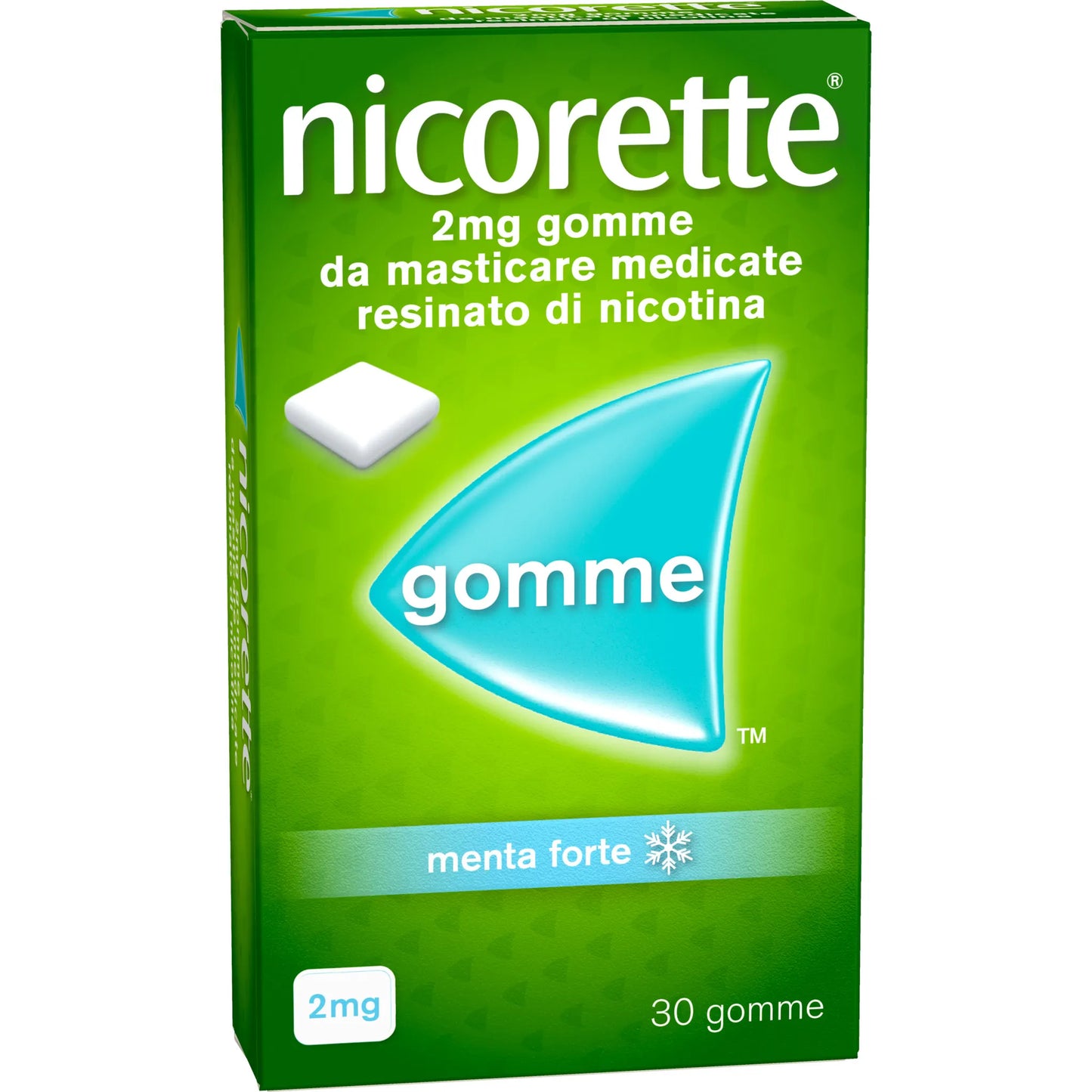 Nicorette 30 Gomme Masticabili 2mg Menta Nicotina