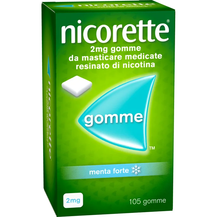 Nicorette Gomme Masticabili 2mg Menta 105 Gomme