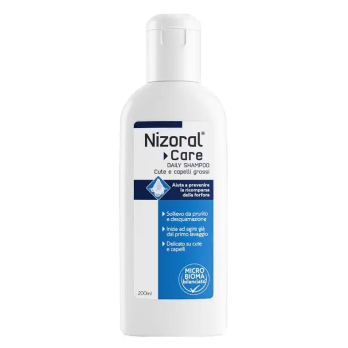Nizoral Care - Daily Shampoo Cute & Capelli Grassi, Antiforfora, 200ml