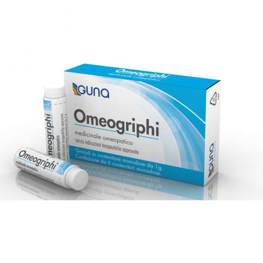 Guna Omeogriphi 6 Contenitori Monodose da 1 g