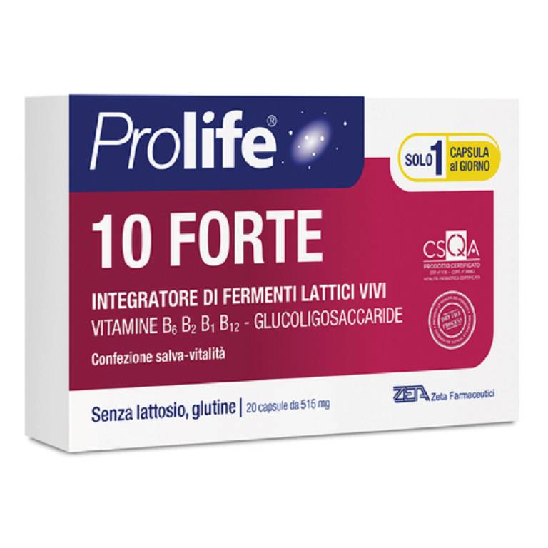 Prolife 10 Forte 20 Capsule