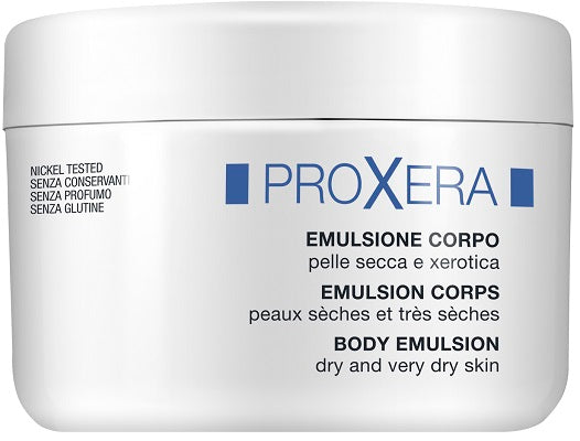 Bionike Proxera - Emulsione Corpo Idratante e Lenitiva per Pelli Secche e Xerotiche, Trattamento Nutriente Anti-irritazione, 400ml