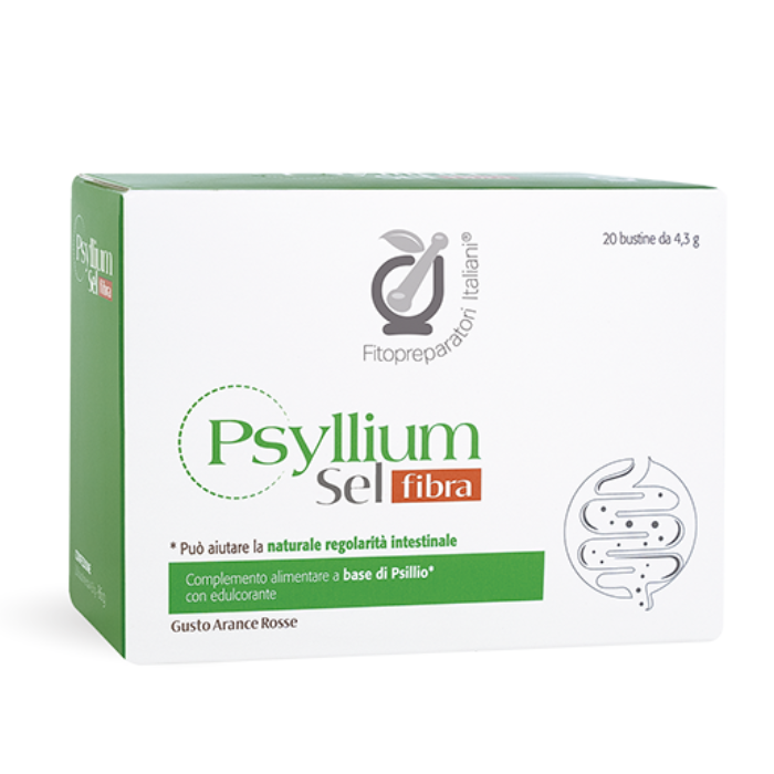 Fitopreparatori Italiani Psyllium Sel Fibra 20 Bustine