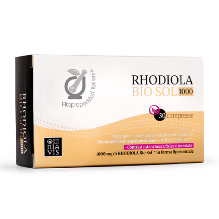 Fitopreparatori Italiani Rhodiola Bio Sol 1000 30 Compresse