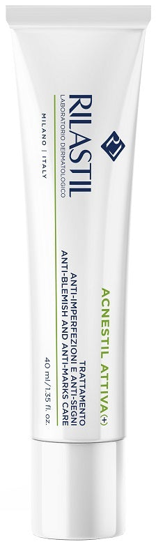 Rilastil Acnestil Crema Attiva + Trattamento Anti-Imperfezioni 40 ml