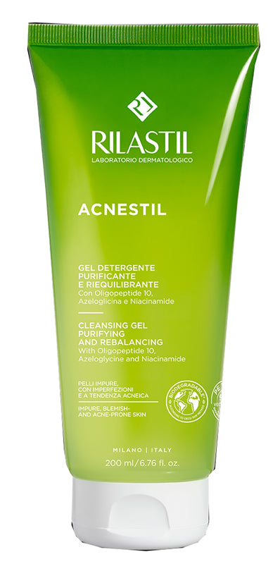Rilastil Acnestil Gel Detergente Pelli Impure con Imperfezioni 200ml