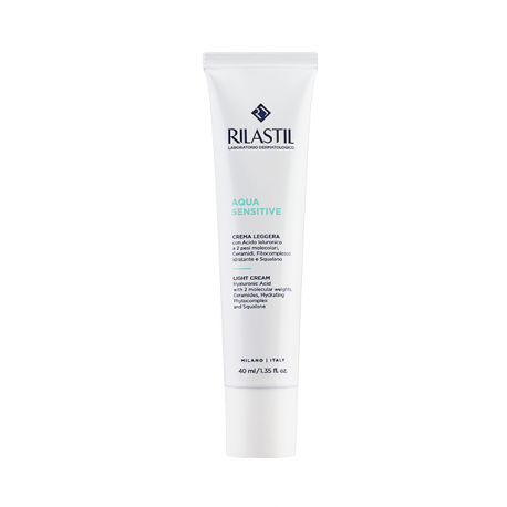 Rilastil Aqua Sensitive Crema Leggera Viso Idratante 40ml