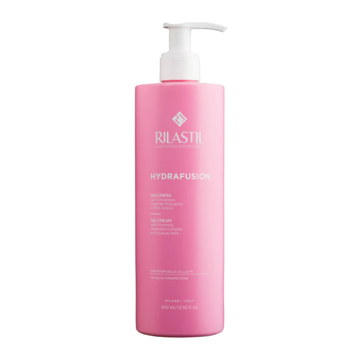 Rilastil Hydrafusion Gel Crema, Per Contrastare La Cellulite, Texture Fresca a Rapido Assorbimento, 400ml
