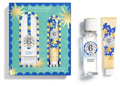 Roger & Gallet Vanille Soleil Eau Parfumée 30 ml + Crema Mani in Omaggio 30 ml