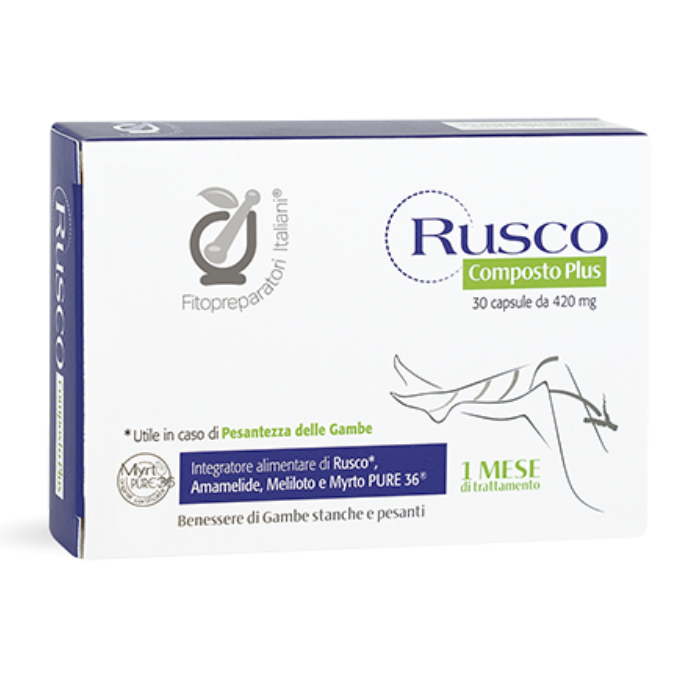 Rusco Composto Plus 30 Capsule