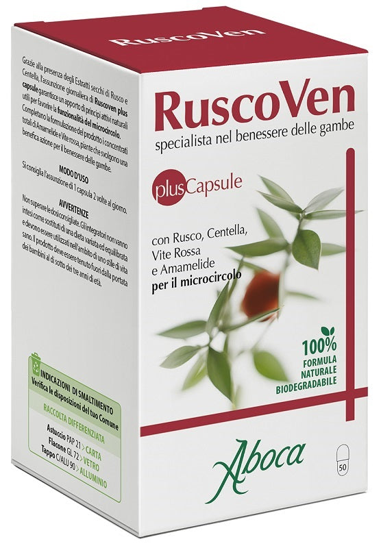 Aboca Ruscoven Plus 50 Capsule