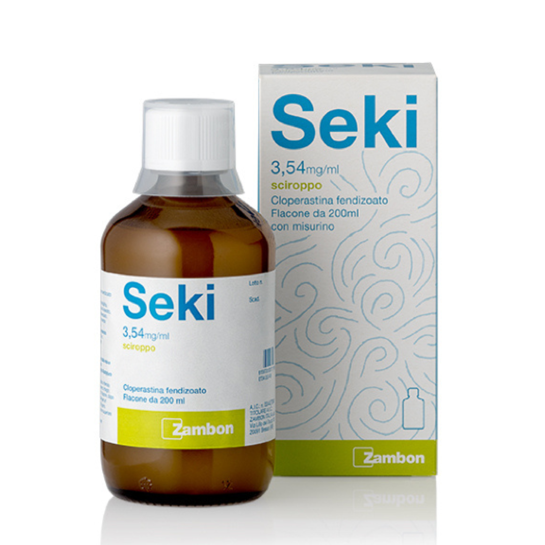 Seki Sciroppo Tosse Secca 3,54mg/ml 200ml