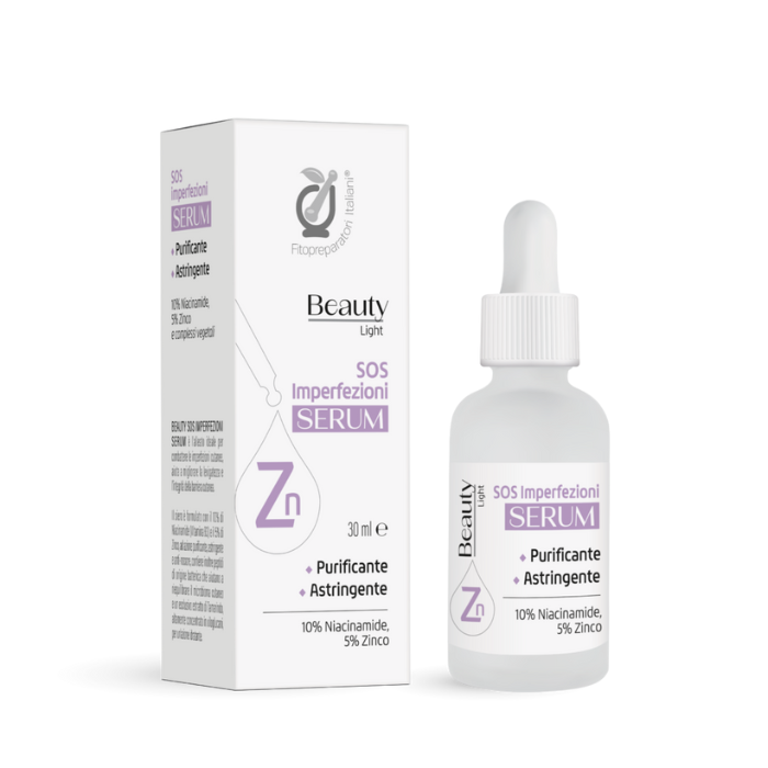 Siero SOS Imperfezioni Beauty Light Fitopreparatori Italiani, 30ml