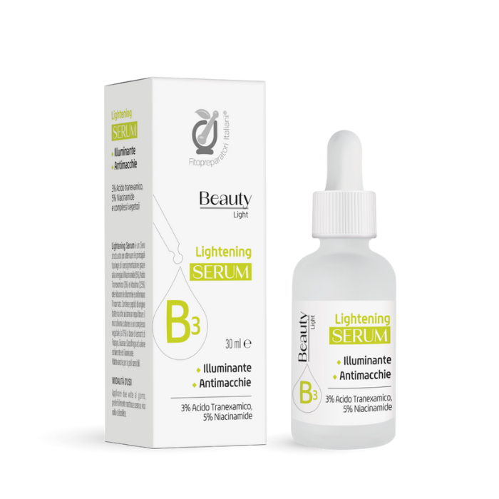 Lightening Serum, Siero Viso Beauty Light Fitopreparatori Italiani, 30ml