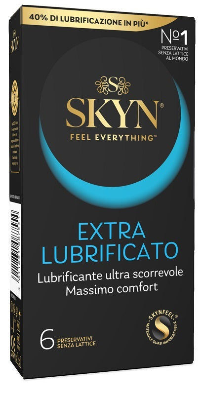 Skyn Extra Lubrificato Profilattici Senza Lattice 6 Pezzi