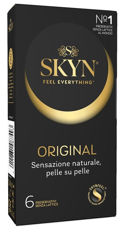 Skyn Original Preservativi Senza Lattice Sensazione Naturale 6 Pezzi