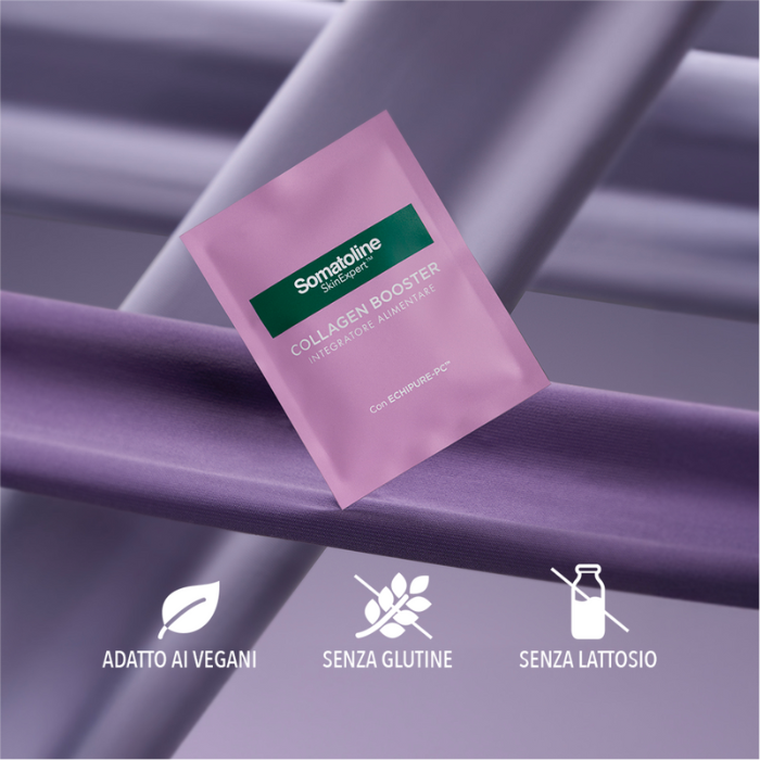 Somatoline Collagen Booster, Integratore per il Benessere della Pelle, 30 Bustine