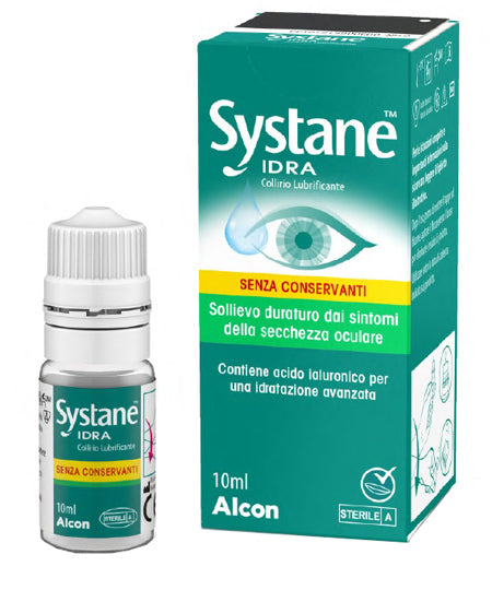 systane idra collirio lubrificante senza conservanti 10ml