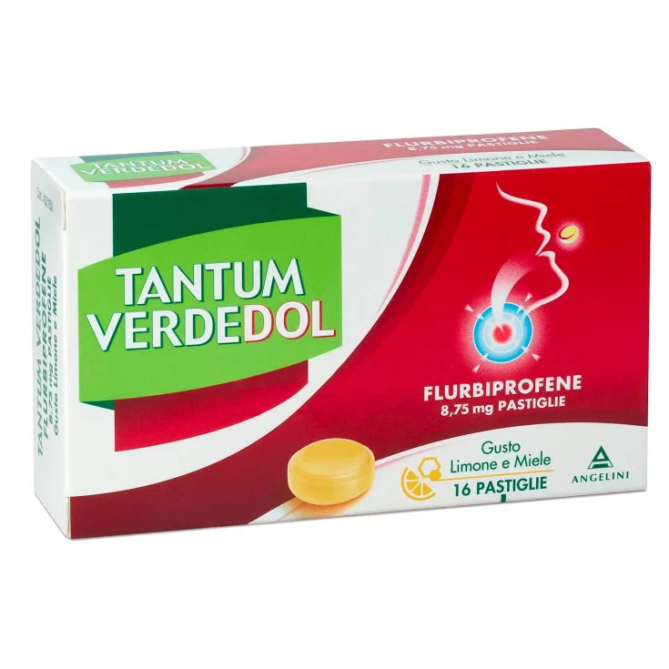 tantum verdedol 16 pastiglie limone miele