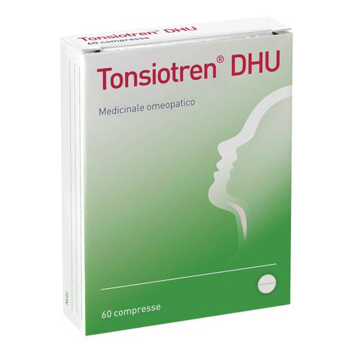 tonsiotren DHU omeopatico 60 compresse