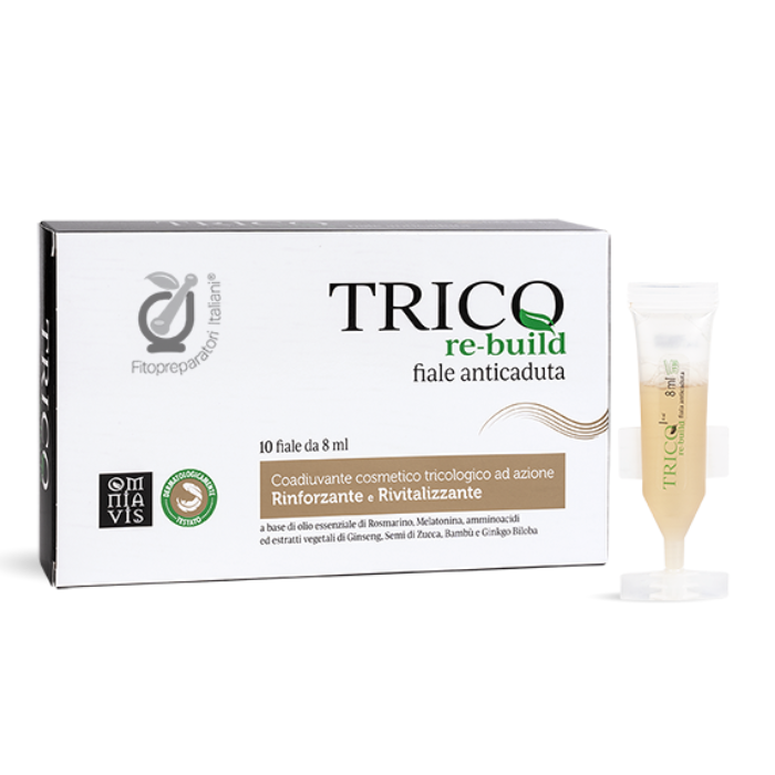 Fitopreparatori Italiani Trico Re-build Fiale Anticaduta Capelli