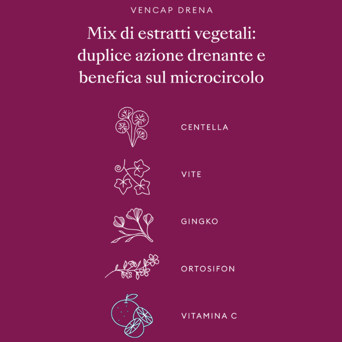 Vencap Drena Farmacisti Preparatori 30 Compresse