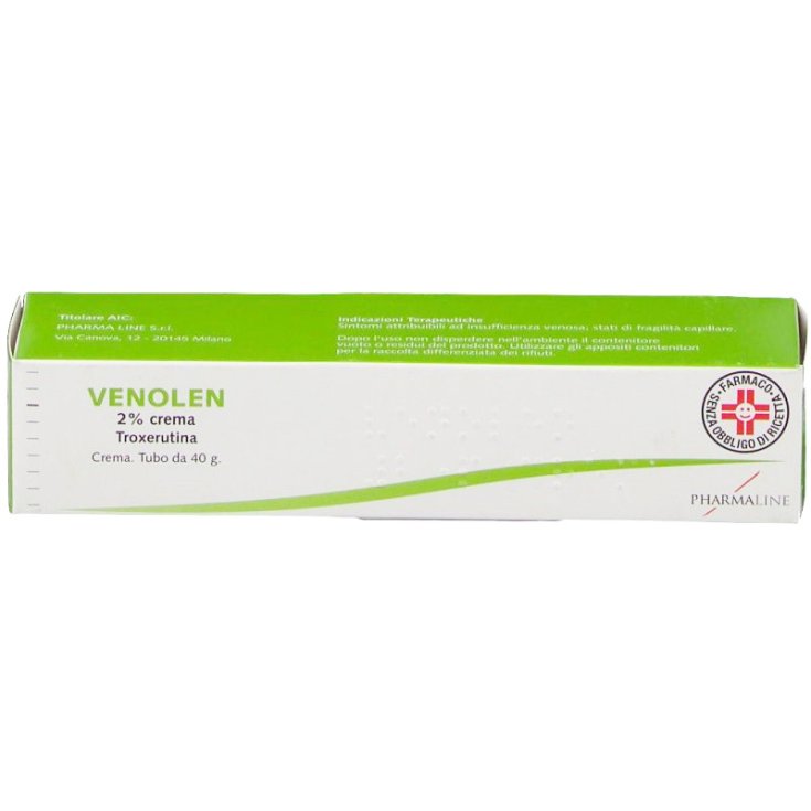 Venolen 2% Troxerutina Crema Dermatologica Vasoprotettiva 40 g