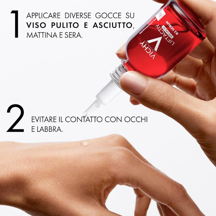 Vichy Liftactiv B3 Siero anti-macchie, Corregge le Macchie e Riduce le Rughe 30ml