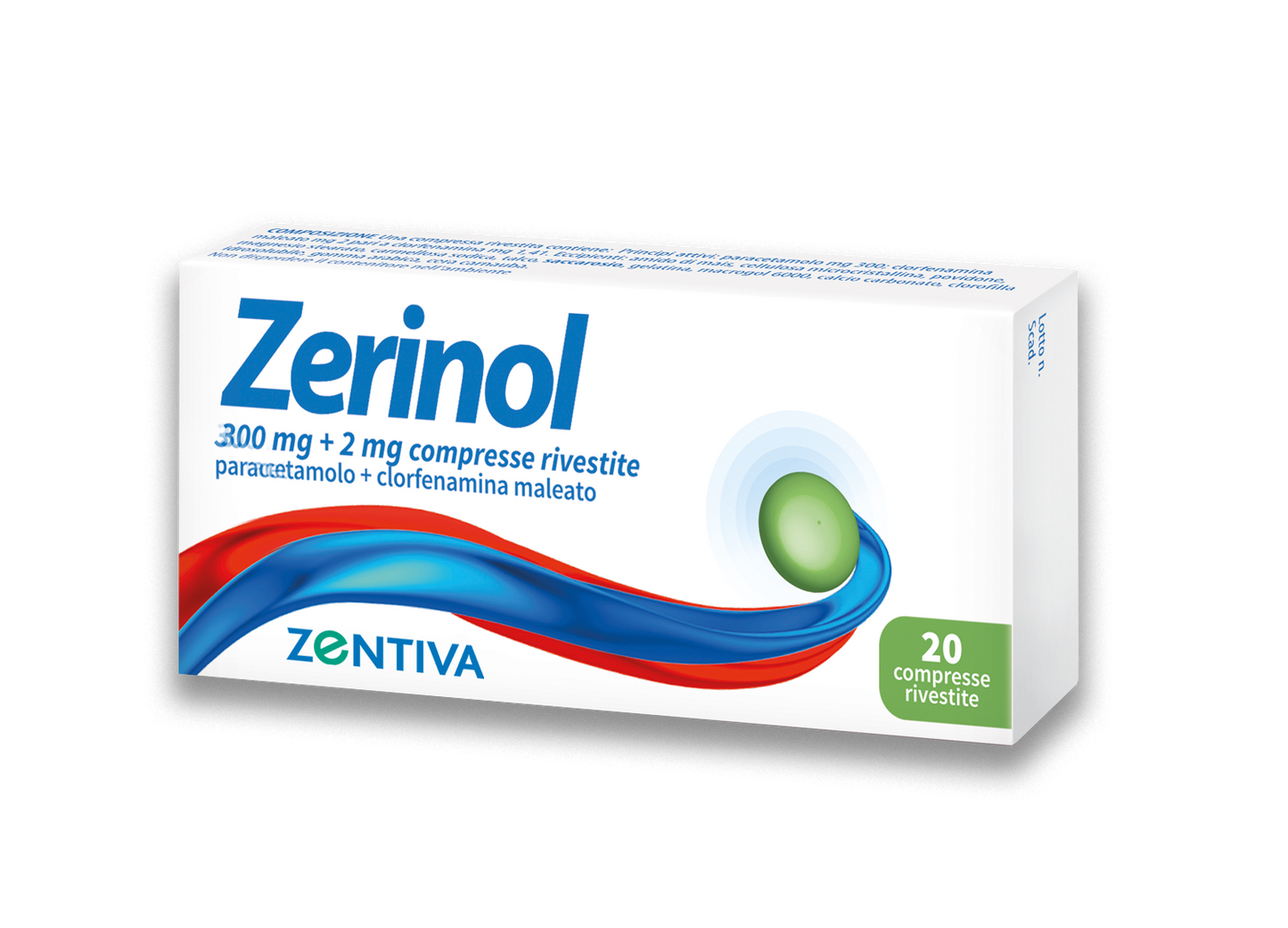 zerinol 300mg 20 compresse
