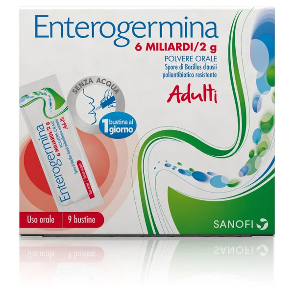 Enterogermina 6 miliardi/2g 9 bustine