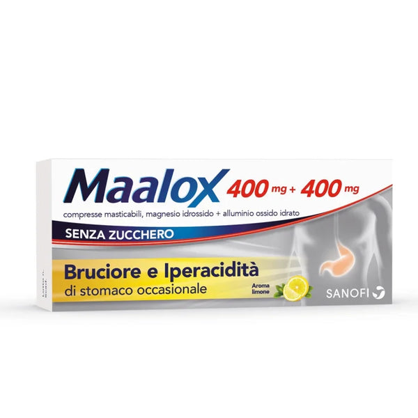 maalox senza zucchero limone