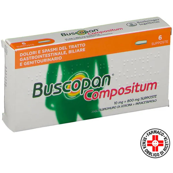 buscopan compositum 6 supposte